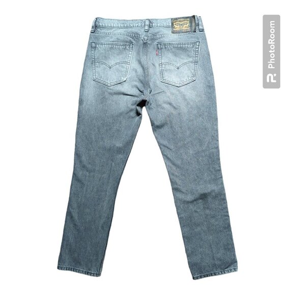 Vintage LEVIS 511 Men's Jeans Color Gray Size W36 -L32 With Black Leather tag - Picture 2 of 16